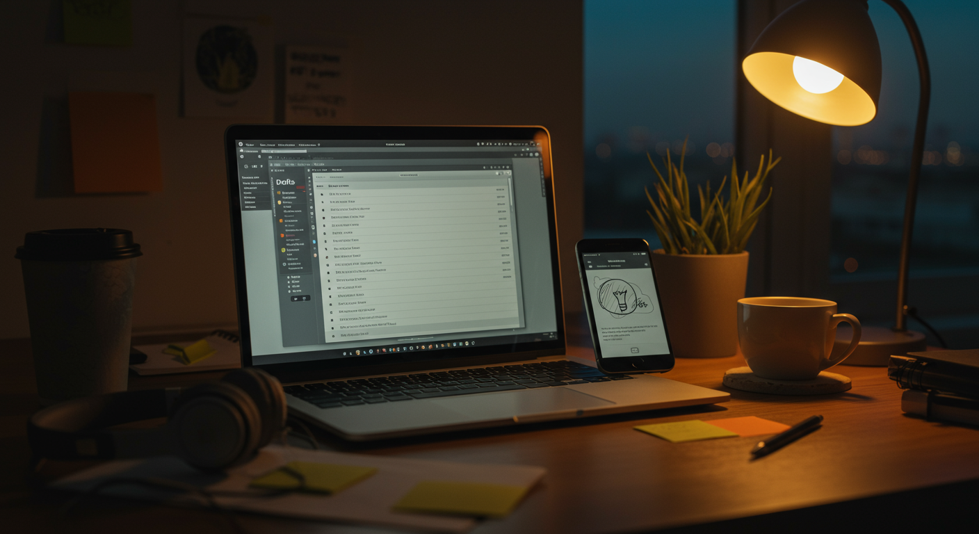 Why Your Best Ideas Never Become Posts (And How to Fix That)