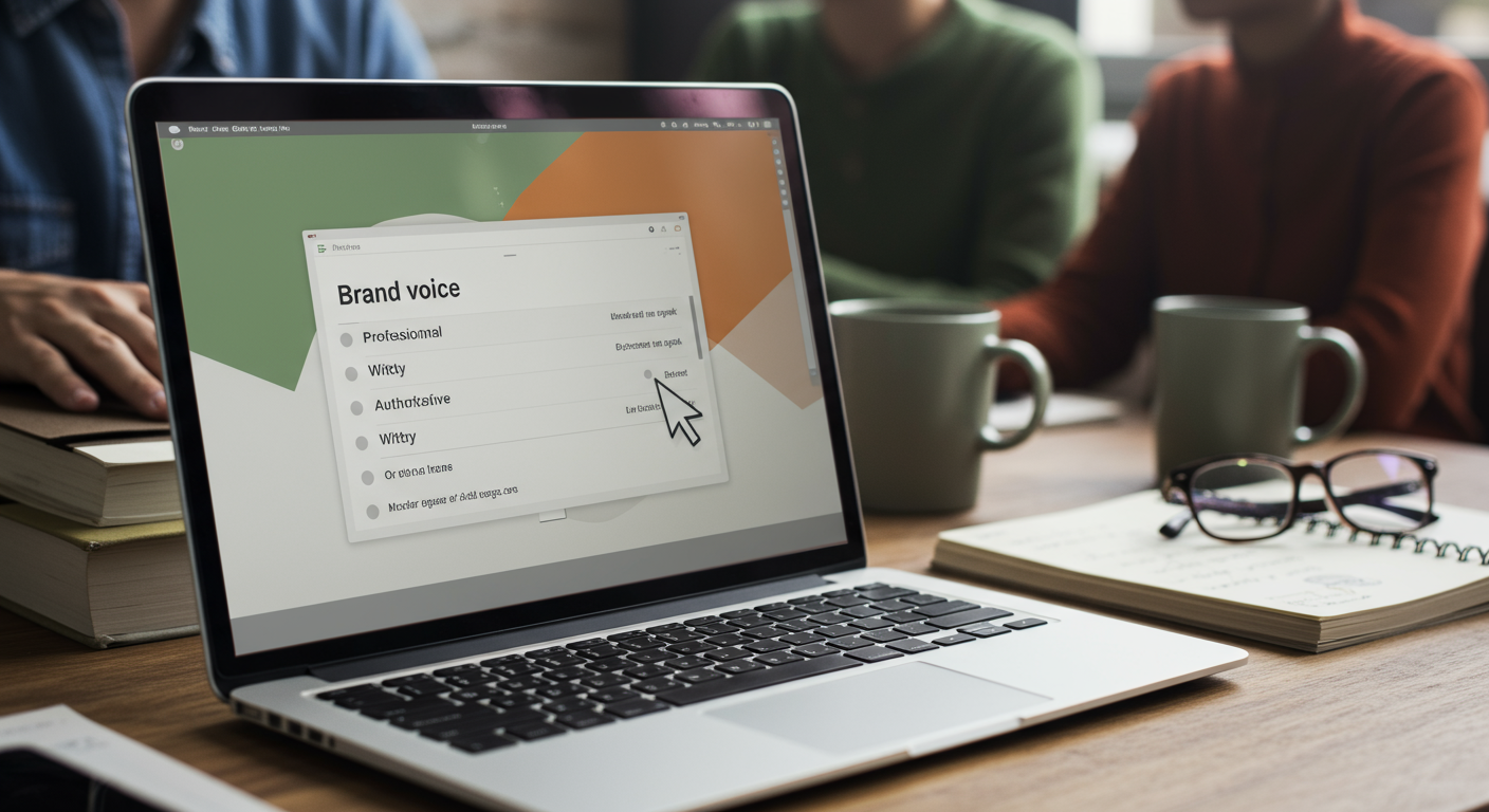 Your Brand Voice Isn't a Dropdown Menu